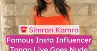 Insta Influencer Simran Kamra Goes Fully Topless Pressing Her Big Tits and Teasing Hard