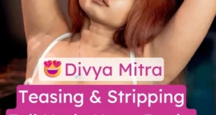 Desi Bengali Bhabhi Divya Mitra Strips Nude Showing Off Her Huge Boobs and Perfect Ass