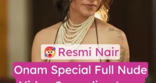 Resmi Nair Onam Special Full Nude Exclusive Video Spreading Legs Wide for Dildo Fucking and Squirting Pussy