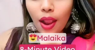 Malaika 8-Minute Video Pressing Her Big Boobs Full Nude Playing with Buttplug on Tango Live