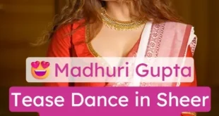 Madhuri Gupta Tease Dance Nude in Sheer Dress With Her Boobs on Display