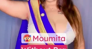 Hot Bong Milf Moumita Shows Off Her Massive Boobs Without Bra