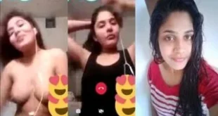 वीडियो कॉल पर लड़की ने पहना टॉप, दिखाएं बूब