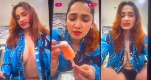 Aditi mistry Nude no bra Blowjob to Ice creme Live