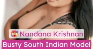 Busty South Indian Model Nandana Krishnan Full Nude Shows Off Her Big Boobs and Thick Thighs