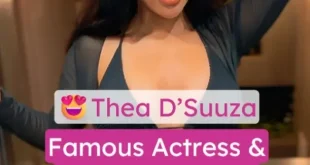 Famous Actress Thea D'Suuza Fully Open Nude Video Spreading her Legs Wide & Masturbating with Vibrator