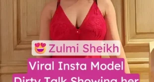 Hot Insta Model Zulmi Sheikh Dirty Talks, Shows Boobs & Fingers Wet Pussy