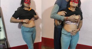 I fucked thirsty aunty's ass before her pussy