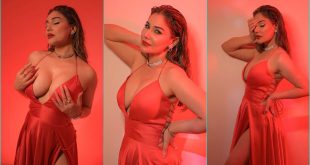 Indian Actress Kangana Sharma New Nipslip Panty Showing Oops Moment Caught by Paparazzi