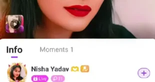 Nisha Yadav Chamet Video Call Showing and Pressing her Boobs with Face