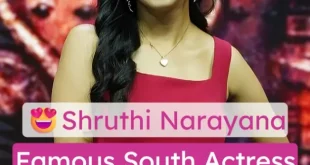 South Actress Shruthi Narayana Stripping Full Frontal Nude Viral Video