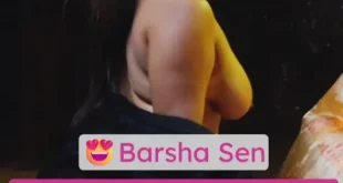 Bong Model Barsha Sen Nude Topless Boobs Teasing Full Nude Fingering her Asshole