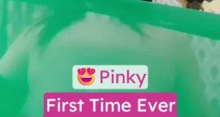 Pinky aka Ursonababu 4 Videos Teasing with See-Through Clothes, Nipples, and Pussy Reveal