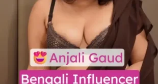 Busty Model Anjali Gaud 6-Minute Strip Tease Goes Topless and Shows Her Boobs