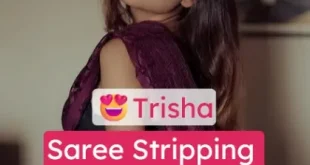 Trisha aka the eternal soul Saree Stripping Full Nude, Boobs Out, Spreading Legs, Fingering Her Pussy