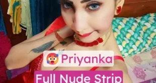 Desi Indian Girl Priyanka aka igotcurvs Stripping Full Nude Teasing Her Tight Pussy with Toys