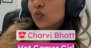 Gamer Girl Charvi Bhatt Stripping Full Nude and Riding a Dildo While Gaming