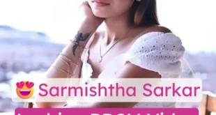 Insta Model Sarmishtha Sarkar Lesbian BDSM Video Tongues Licking, Tops Stripped, Boobs Out