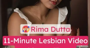 Rima Dutta 11-Minute Lesbian Lollipop Suck & Strip Tease Full Nude Playing with Boobs