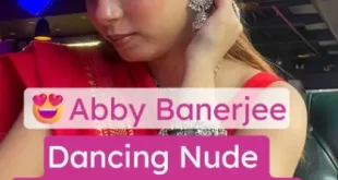 Abby Banerjee Nude Video Dancing Completely Topless Showing her Boobs