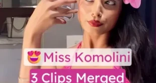 Miss Komolini Nude Legs Spread Full Pussy Show with Vibrator Masturbation