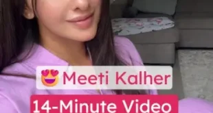 Punjabi Model Meeti Kalher 14-Minute Pink Salwaar Strip Fucking Video with Kaala Kissing and Loud Moaning