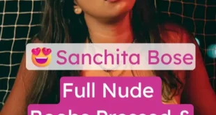 Sanchita Bose Full Nude Sitting on Her Boyfriend's Lap, Boobs Pressed and Sucked
