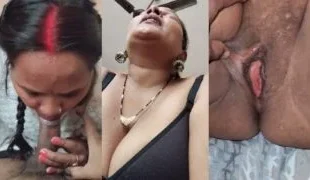 Cheater chubby bhabhi sucked dick and rode it