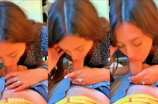 Hot GF Deepthroat Her BF Big Dick