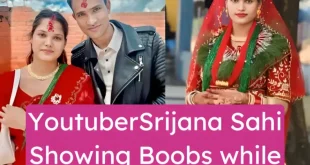 utuber Srijana Sahi Nude Bath - Showing her Boobs