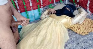 yellow dressed desi bride pussy fucking hardsex with indian desi big cock on xvideos india xxx